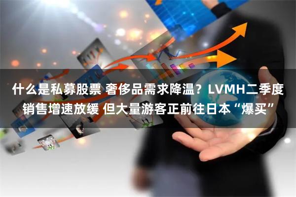 什么是私募股票 奢侈品需求降温？LVMH二季度销售增速放缓 但大量游客正前往日本“爆买”