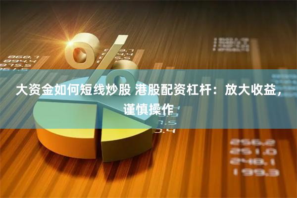 大资金如何短线炒股 港股配资杠杆：放大收益，谨慎操作