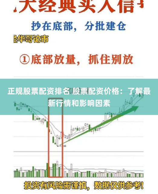 正规股票配资排名 股票配资价格：了解最新行情和影响因素